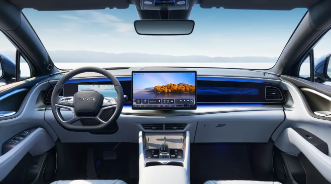 BYD 씨라이언 7 실내 / 사진=BYD